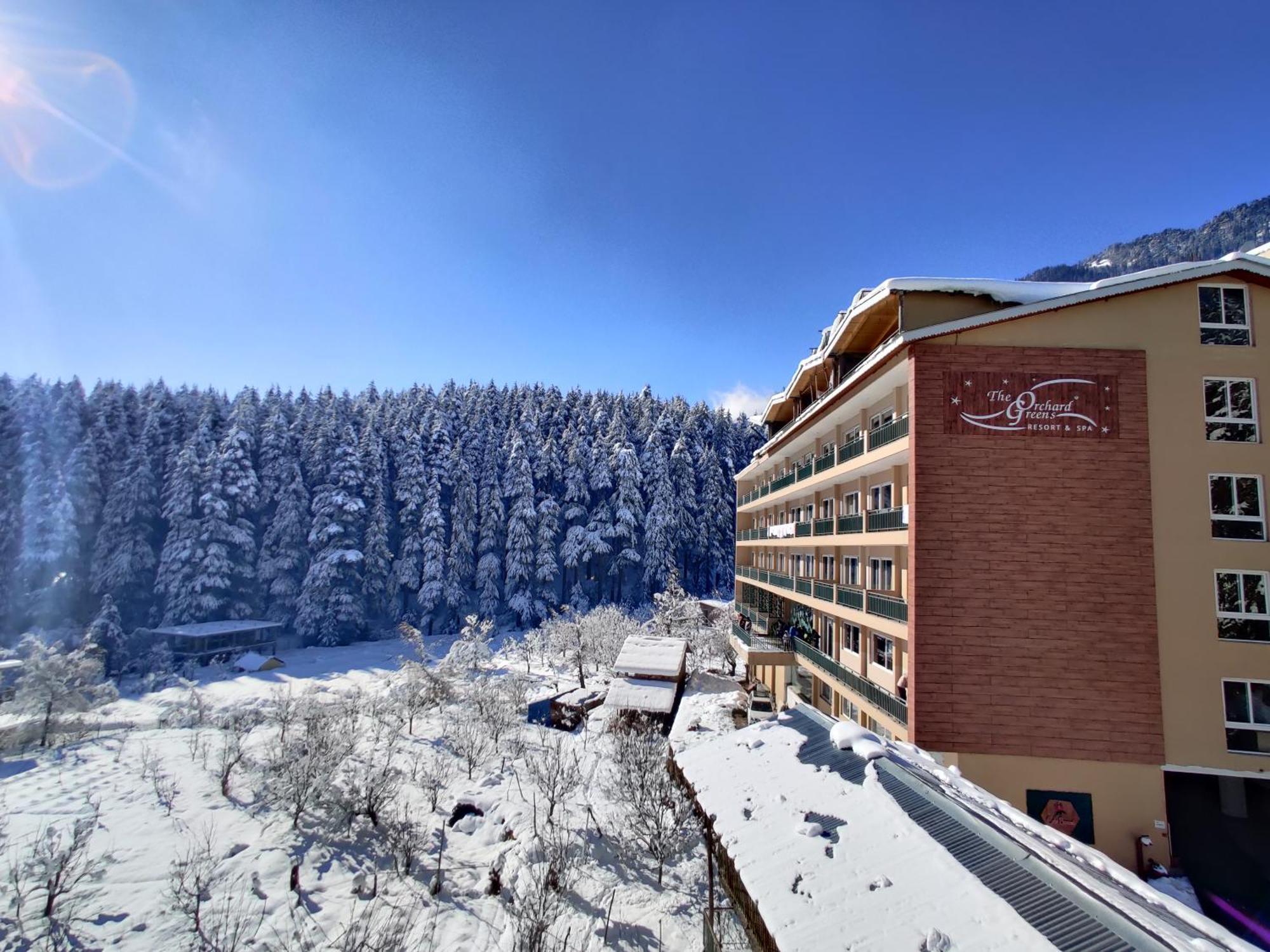 The Orchard Greens Resort - A Centrally Heated Property Manāli Exterior foto